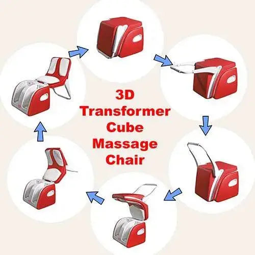 1 Series 3D Transformer Cube Massage Chair Sasaki