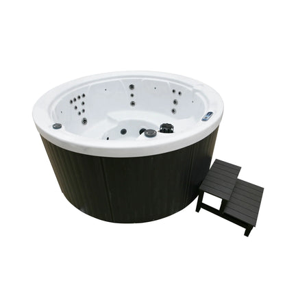 H2O 1000 Series 5-Person 13A Plug & Play Round Hot Tub