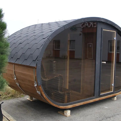 2-Room Hobbit Sauna Sunny Hot Tubs