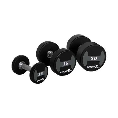 2.5kg - 30kg Urethane Dumbbells Set Gym Gear