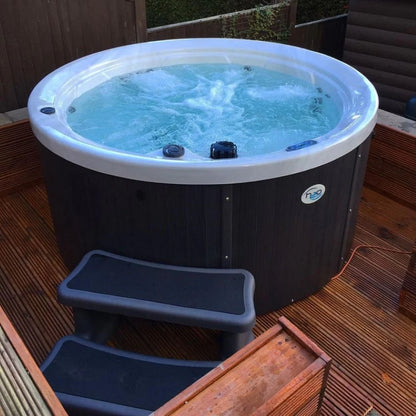 H2O 1000 Series 5-Person 13A Plug & Play Round Hot Tub