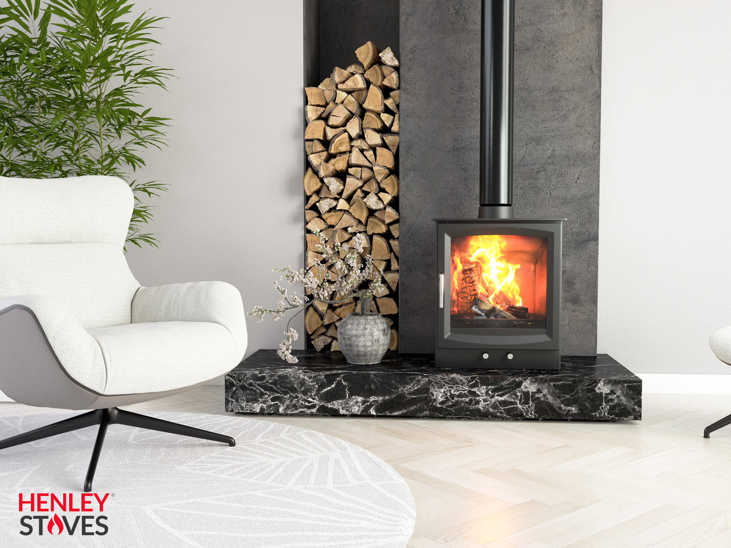 Henley Burnbright 5kW Wood Burning Eco (Defra)