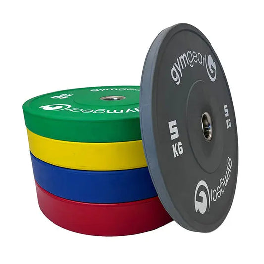 Coloured Bumper Plates Gym Gear