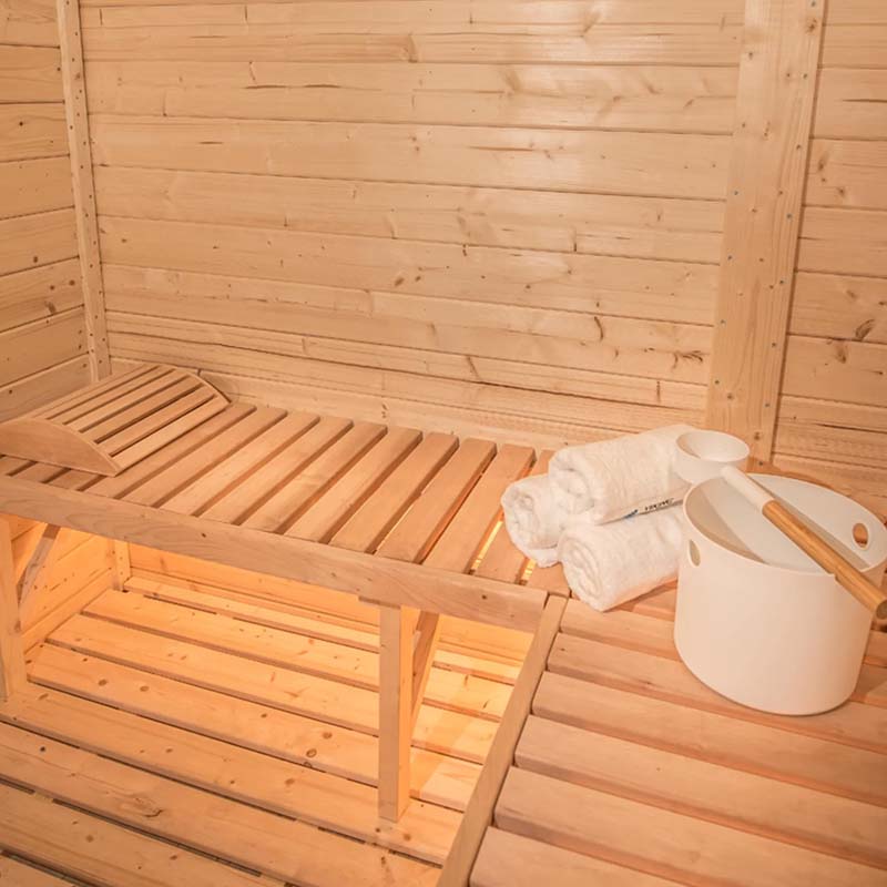 Delight Outdoor Sauna 2.4 x 4.3m