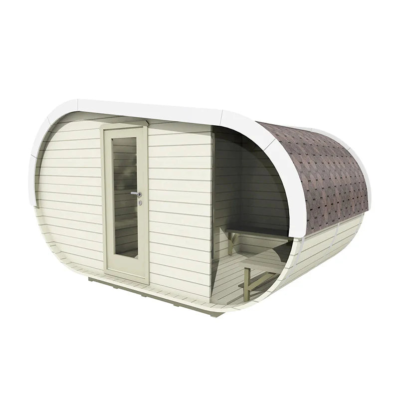 Delight Outdoor Sauna 2.4 x 4.3m