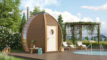 Huuden Crown Elegant Sauna Garden House