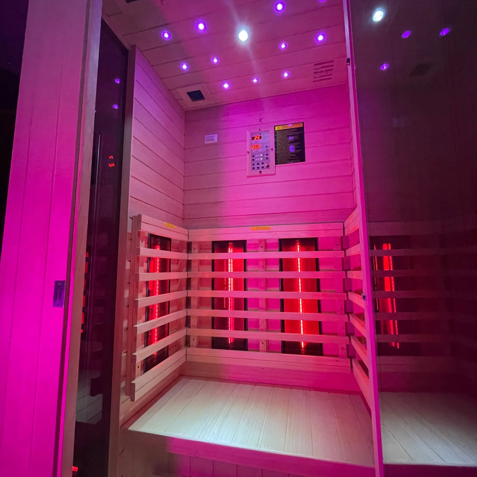 Far Infrared Sauna 1000mm x 900mm - 2 Persons Insignia