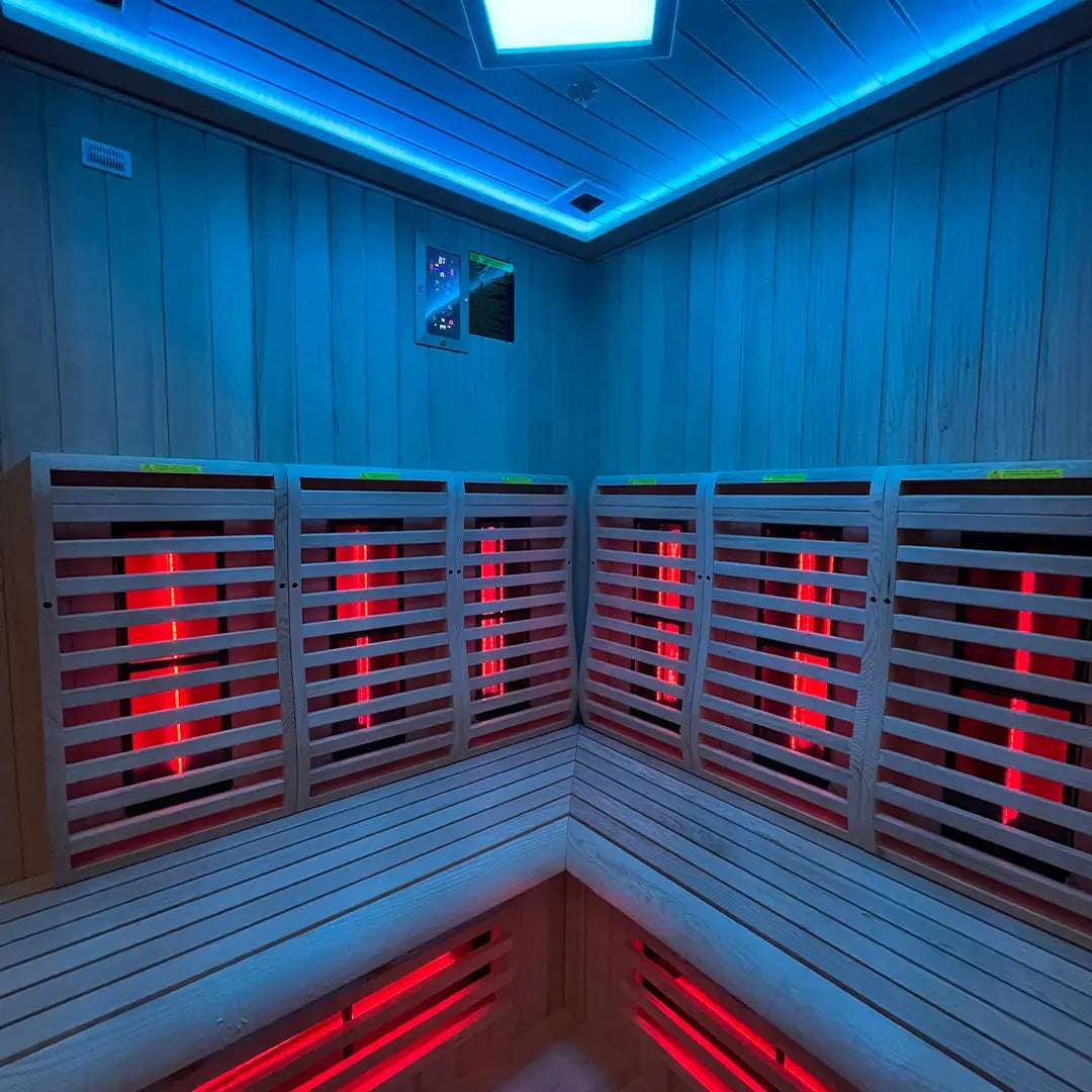 Far Infrared Sauna 1300mm x 1300mm - 2 Persons Insignia