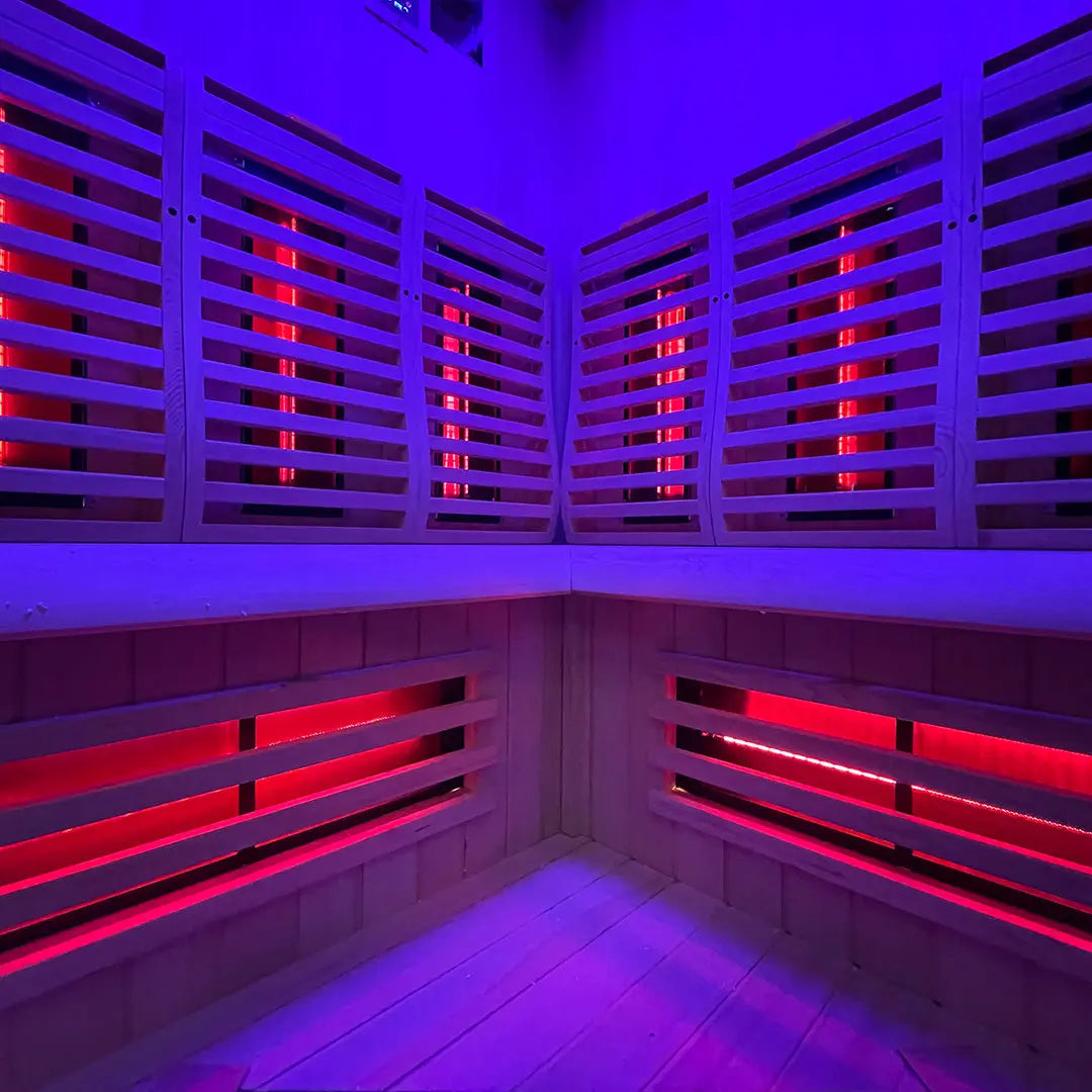 Far Infrared Sauna 1300mm x 1300mm - 2 Persons Insignia