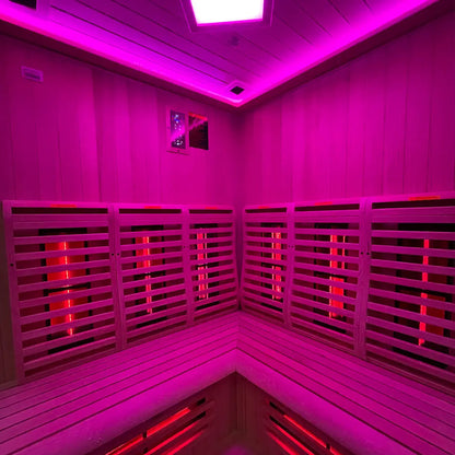 Far Infrared Sauna 1300mm x 1300mm - 2 Persons Insignia