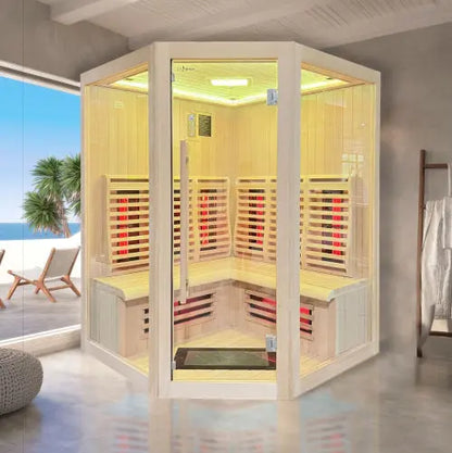 Far Infrared Sauna 1500mm x 1500mm - 2 Persons Insignia