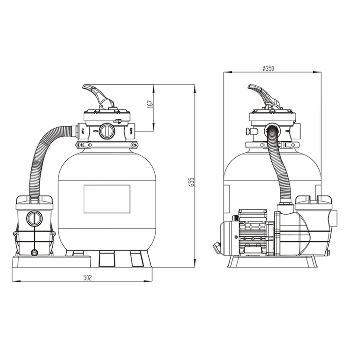 Fiberglass Hot Tub with Integrated Heater Viking Industrier