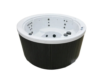 H2O 1000 Series 5-Person 13A Plug & Play Round Hot Tub H2O Hot Tubs