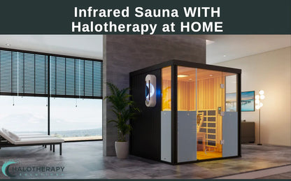 HaloSauna™ Infrared Salt Sauna - 3 Persons Halotherapy Solutions