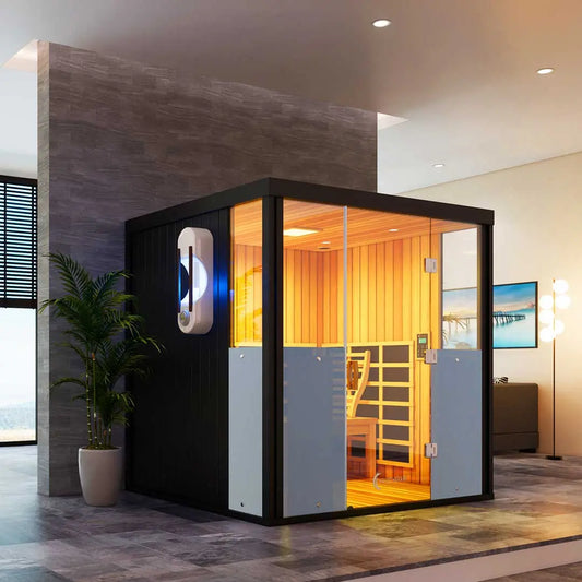 HaloSauna™ Infrared Salt Sauna - 4 Persons Halotherapy Solutions