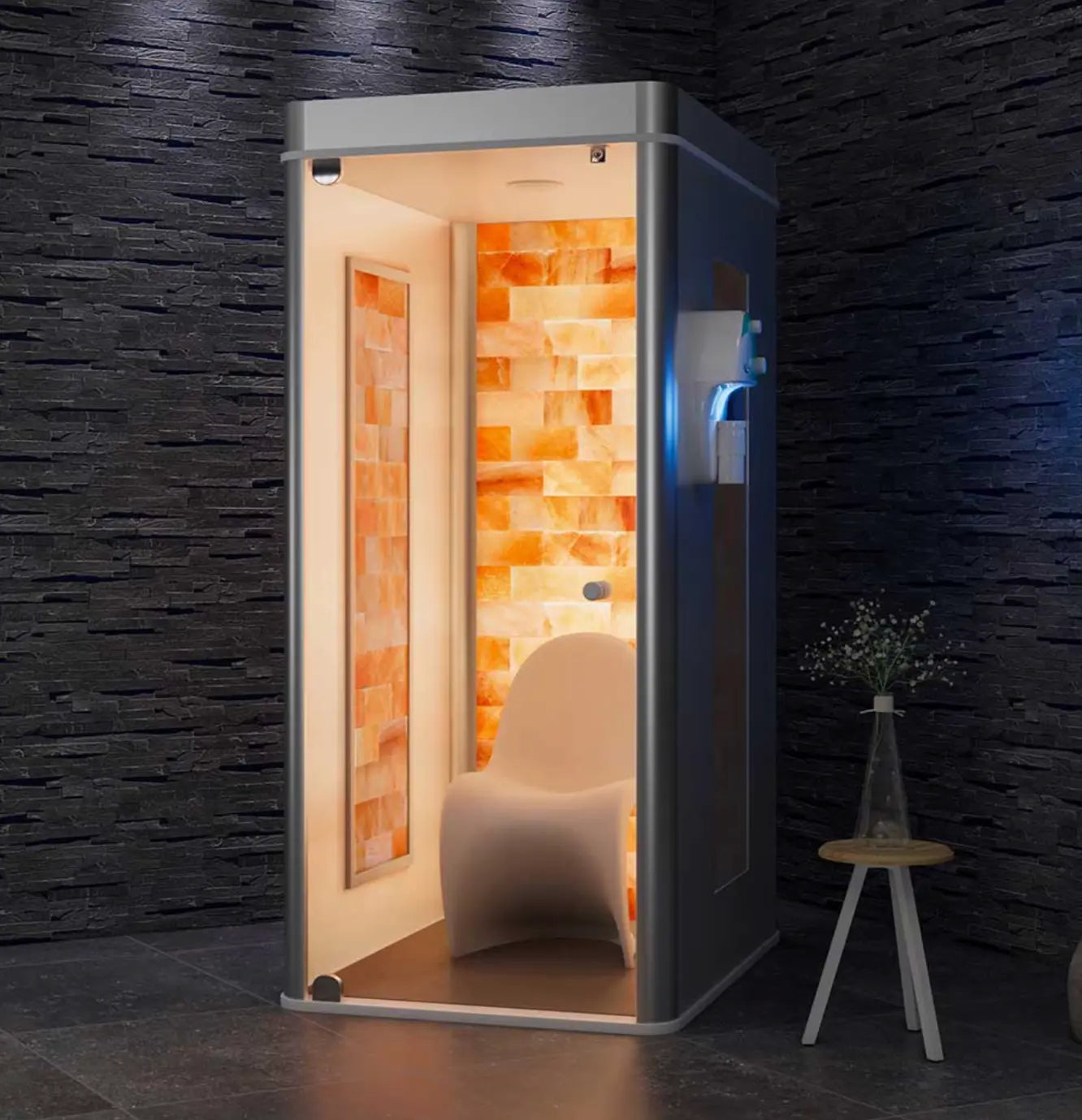 HaloUno™ Salt Therapy Cabin Halotherapy Solutions