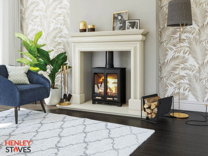 Henley Hampton 5kW Twin Door Wood Burning (Eco) Henley Stoves