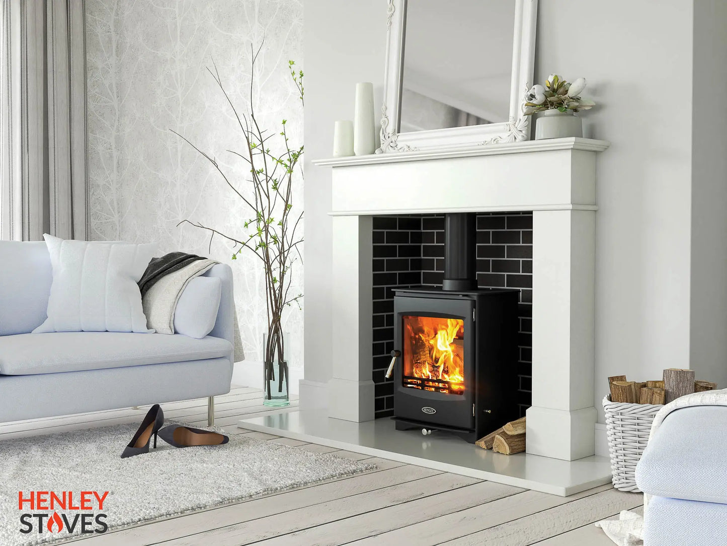 Henley Lincoln 5kW Multi Fuel (Eco & Defra) Henley Stoves