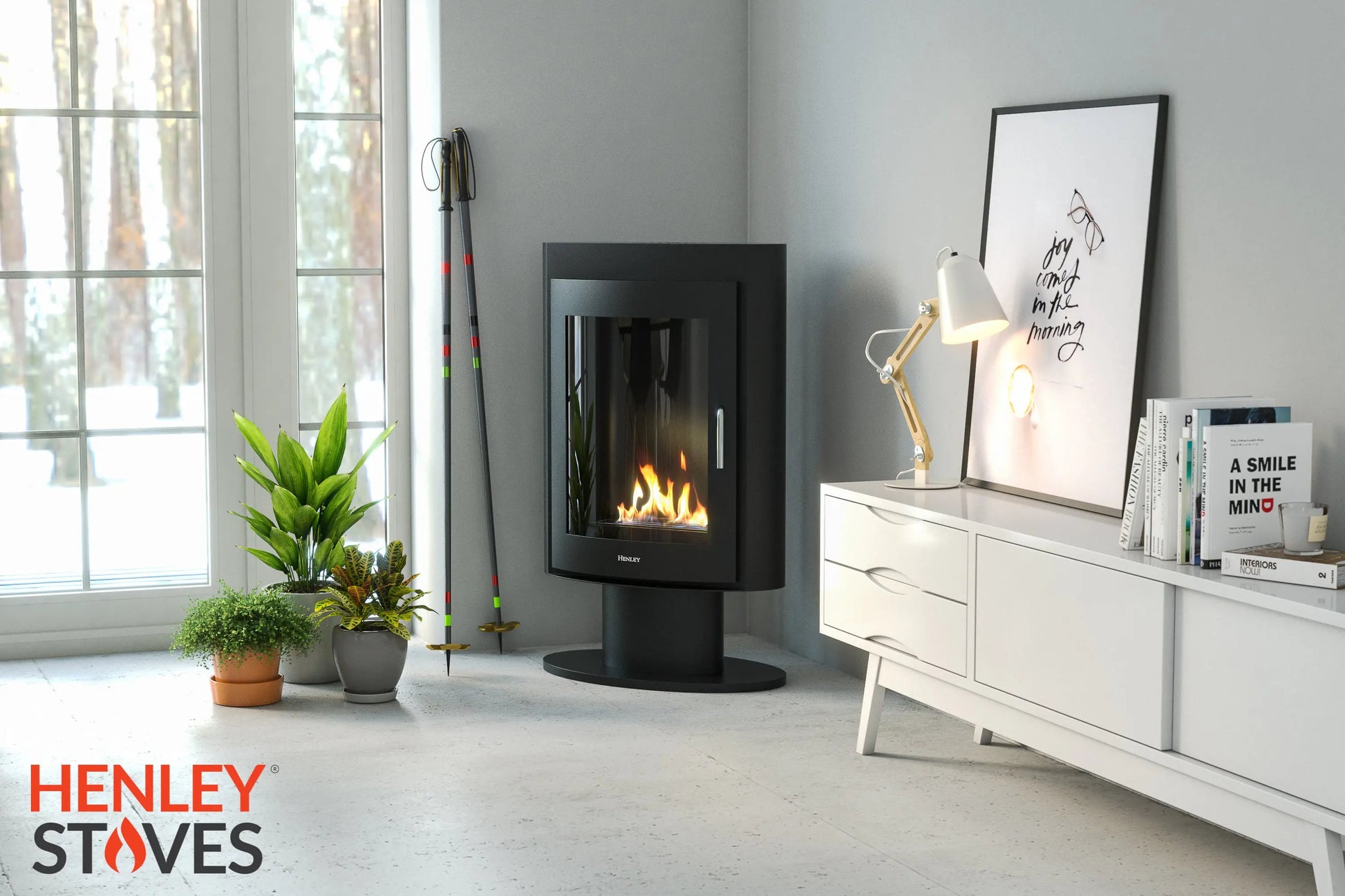 Henley Madrid Bioethanol Fire Henley Stoves