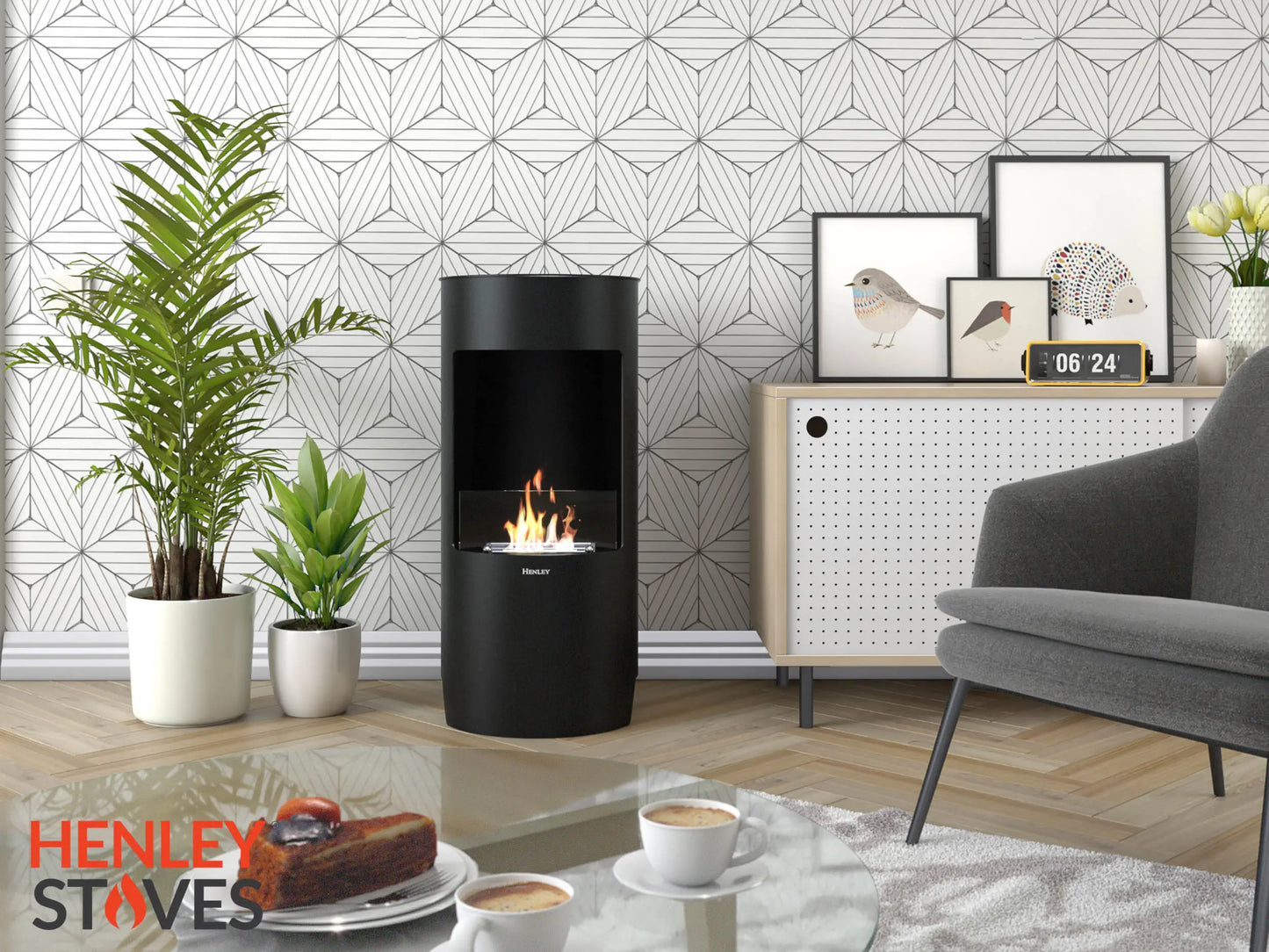 Henley Paris Bioethanol Fire Henley Stoves