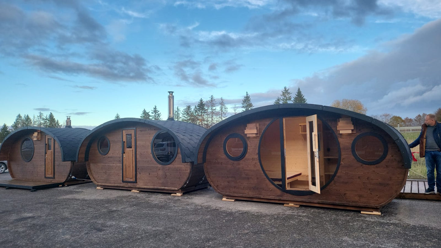 2-Room Hobbit Sauna