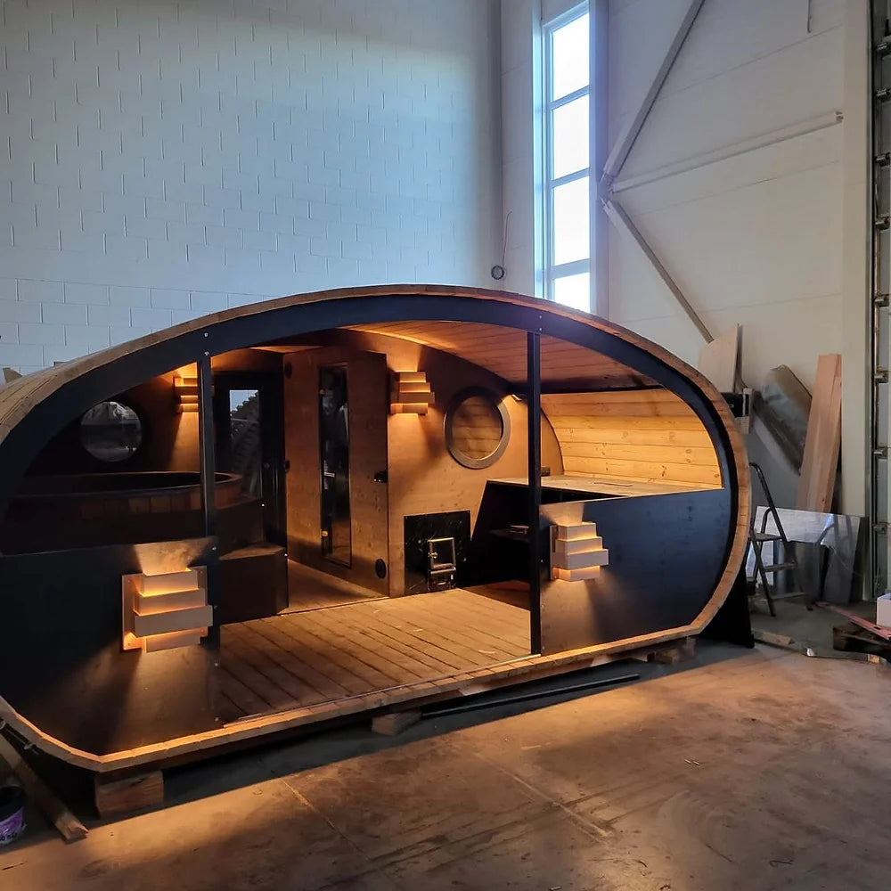 2-Room Hobbit Sauna