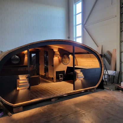 2-Room Hobbit Sauna