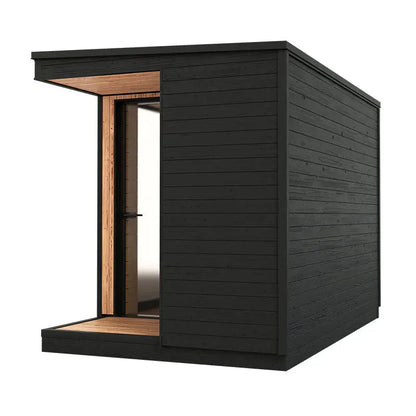 KUUT Electrical Outdoor Sauna L with Shower KUUT