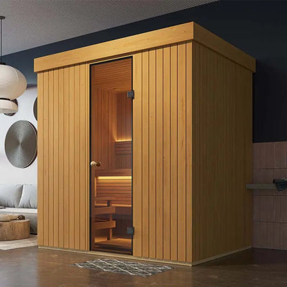 KUUT Indoor Sauna EMMA (Thermally Treated Alder) KUUT