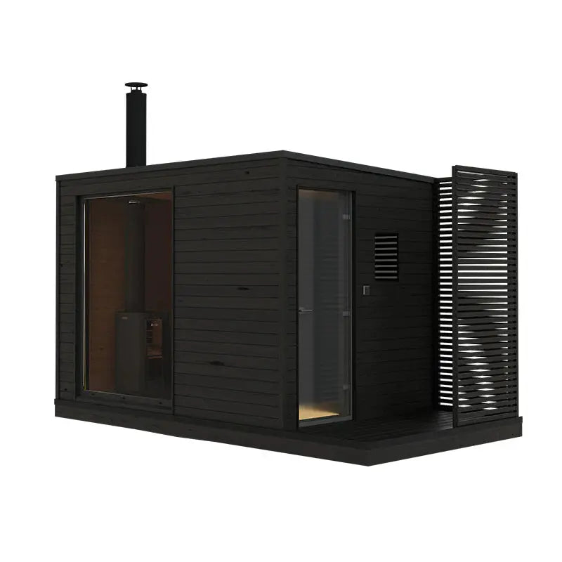 KUUT Wood-Fired Outdoor Sauna L KUUT