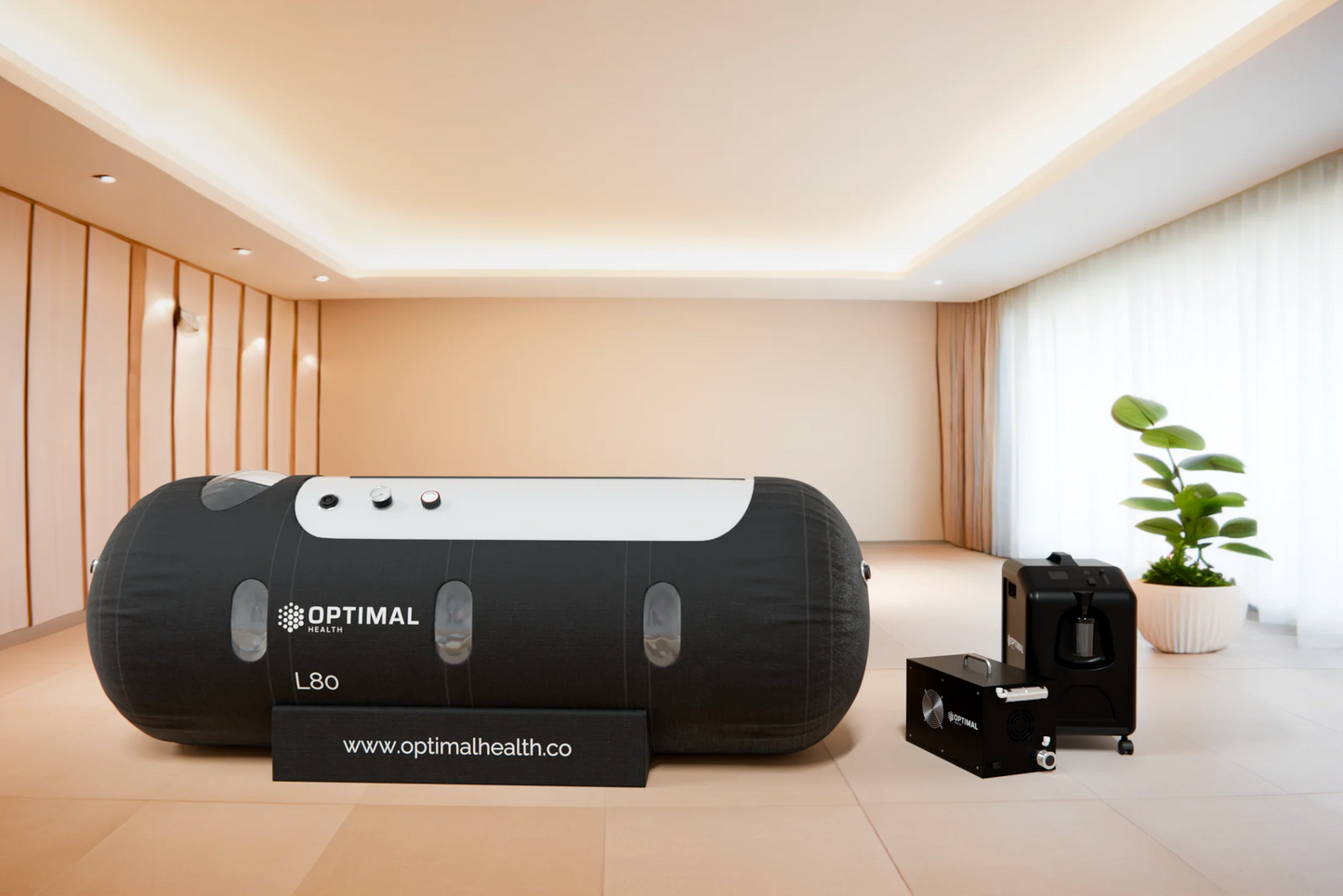 Optimal Health L80 - Soft Hyperbaric Oxygen Chamber