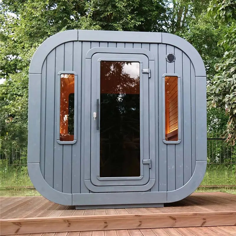 Luna Outdoor Sauna 2.3 x 2.4m Viking Industrier