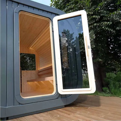 Luna Outdoor Sauna 2.3 x 2.4m Viking Industrier