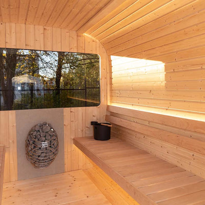 Luna Outdoor Sauna 2.3 x 2.4m