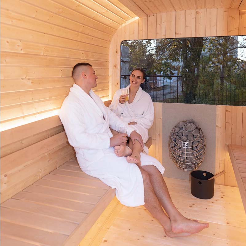 Luna Outdoor Sauna 2.3 x 2.4m