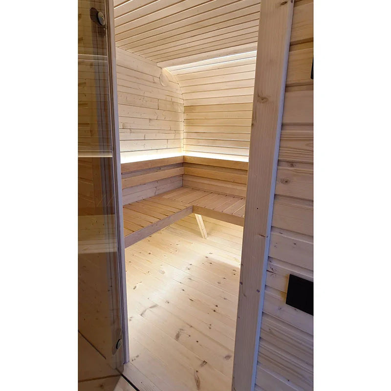 Luna Outdoor Sauna 3.3 x 2.4m with Changing Room