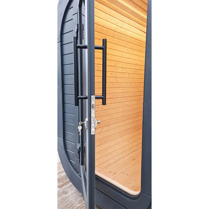 Luna Outdoor Sauna 3.3 x 2.4m with Changing Room