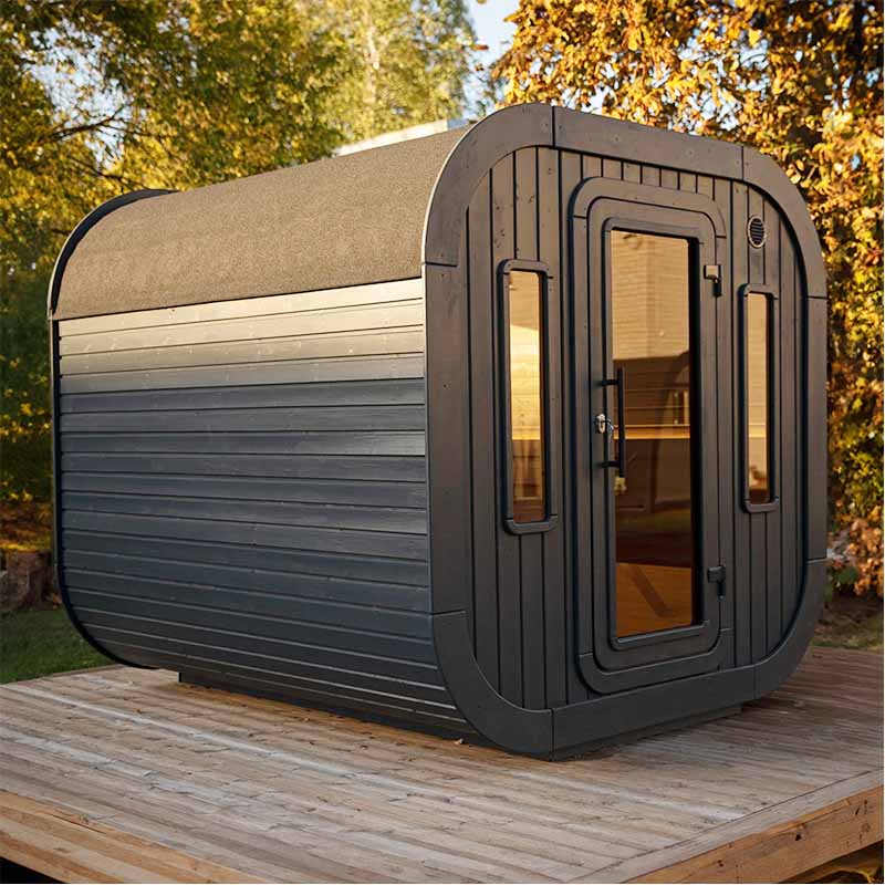 Luna Outdoor Sauna 2.3 x 2.4m