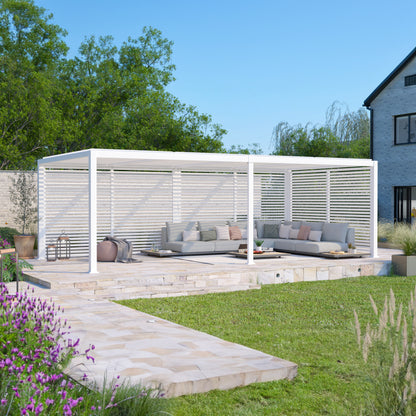 Maranza Deluxe Louvered Pergola 3.5x7.2m