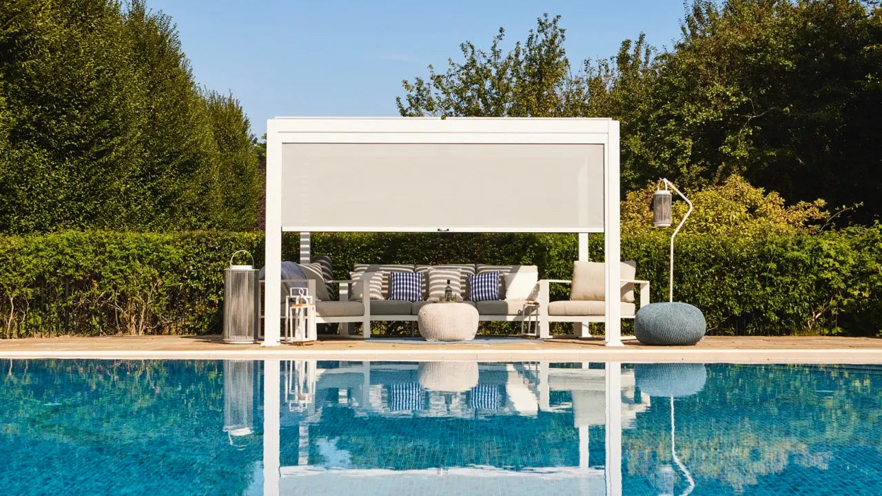 Maranza Deluxe Louvered Pergola 3.5x3.6m Suns Lifestyle