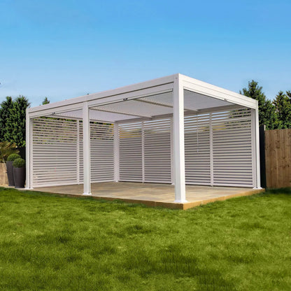 Maranza Deluxe Louvered Pergola 3.5x5.4m Suns Lifestyle