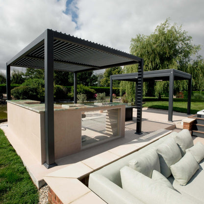 Maranza Deluxe Louvered Pergola 3x3.6m