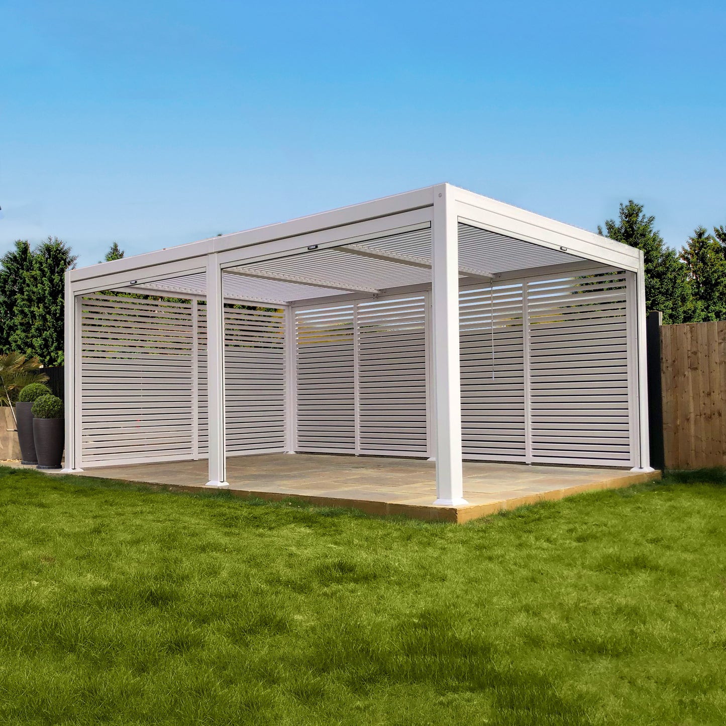 Maranza Deluxe Louvered Pergola 3.5x5.4m