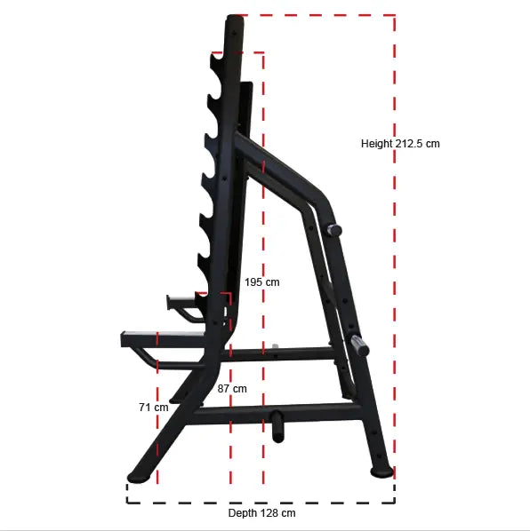 Pro Series - Commercial Squat Rack Gym Gear