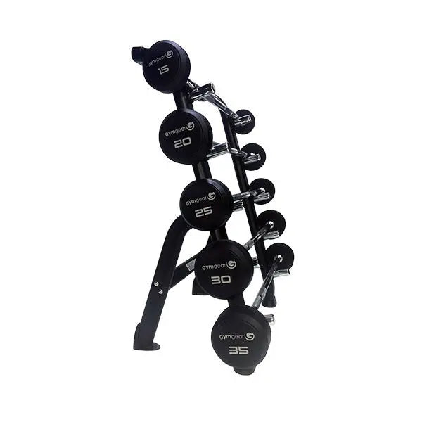 Rubber Barbells Set Gym Gear