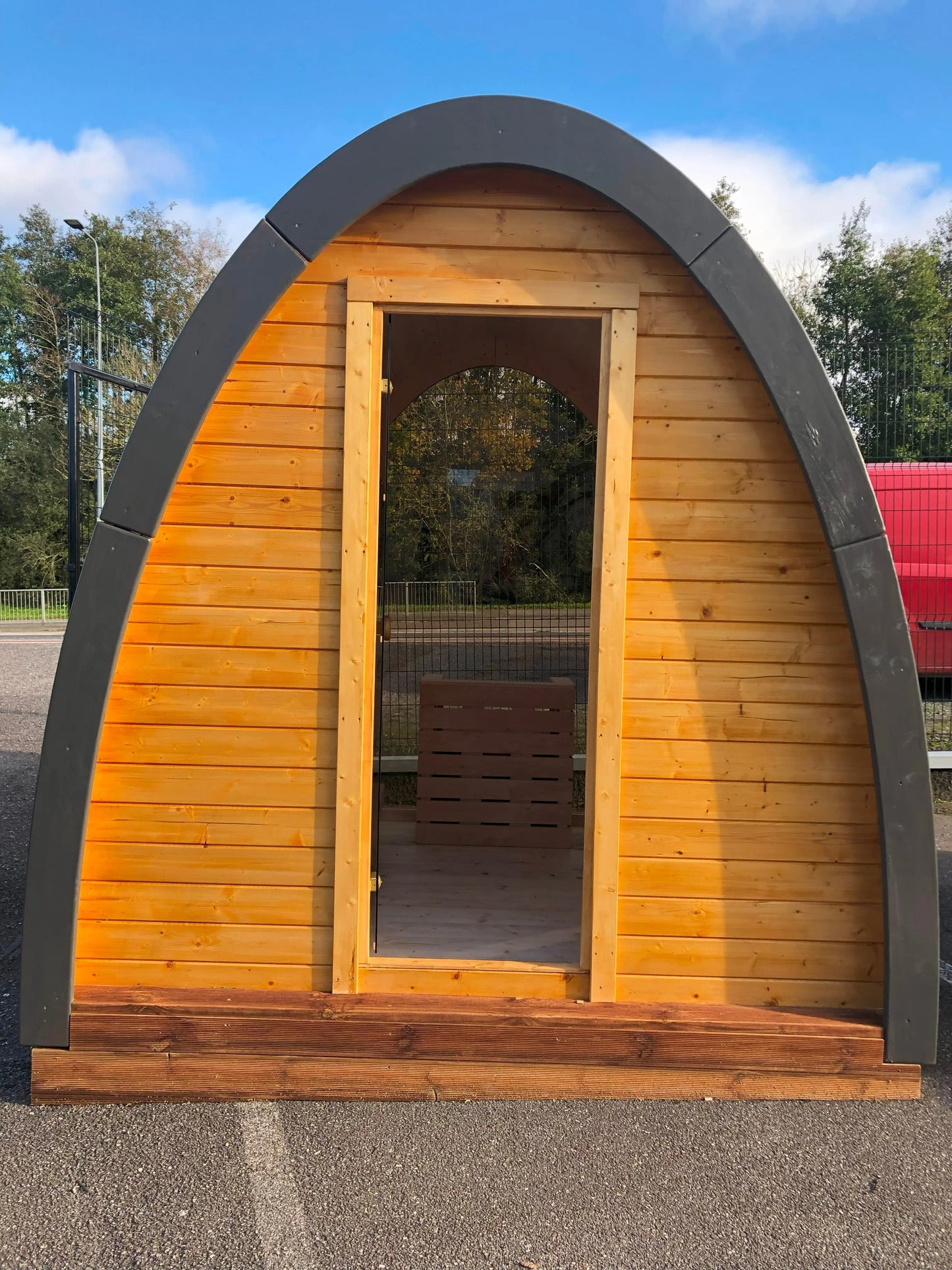 Sauna Pod 2.4 x 2.3m Viking Industrier