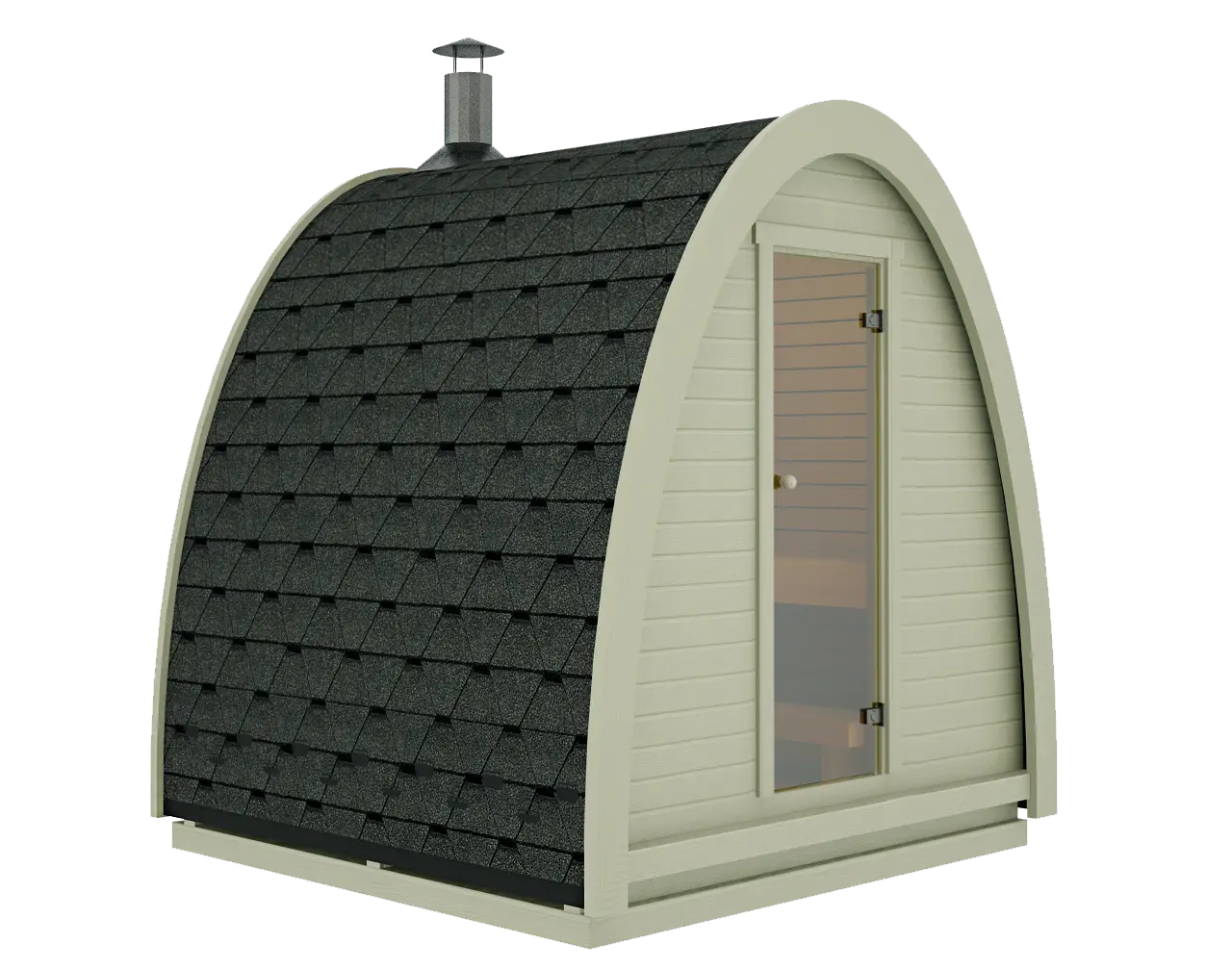 Sauna Pod 2.4 x 2.3m Viking Industrier