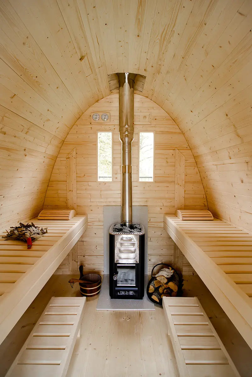 Sauna Pod 2.4 x 4m Viking Industrier