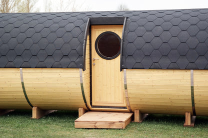 Viking Barrel Sauna With Side Entrance 2.2 x 5.9m