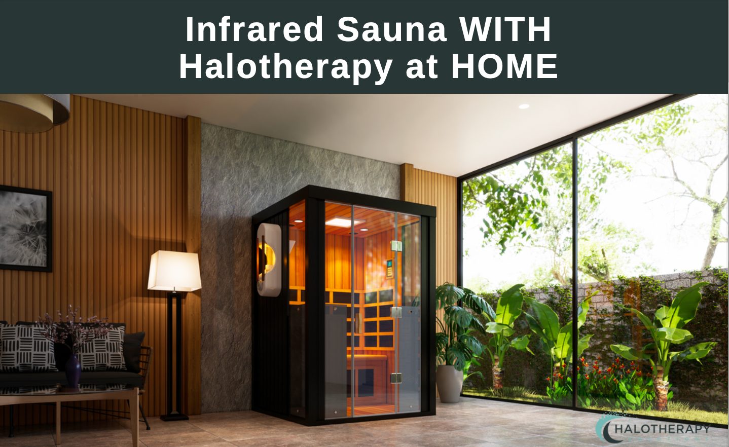 HaloSauna™ Infrared Salt Sauna - 2 Persons